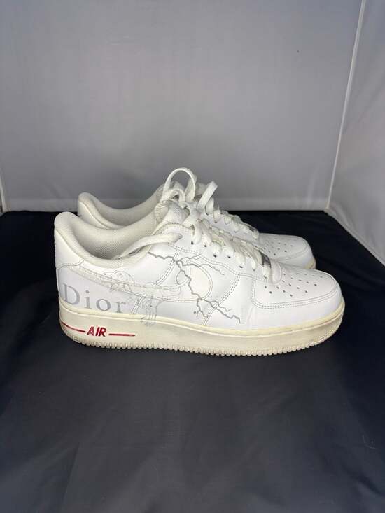Nike Other - Nike Air Force 1 Low Custom 'Dior' White with Dinosaur Design